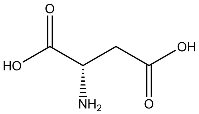 DL-Aspartic acid Chemical Structure