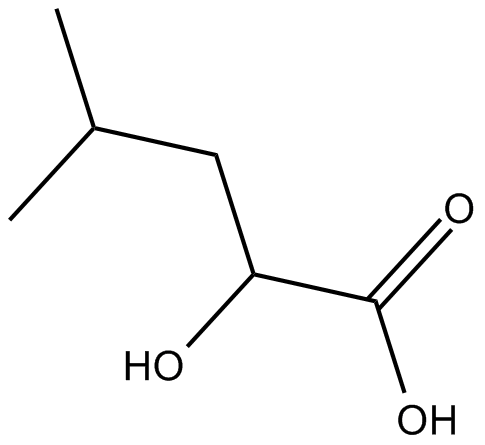 DL-Leucic Acid 化学構造