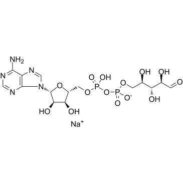 Adenosine 5′-diphosphoribose sodium  Chemical Structure