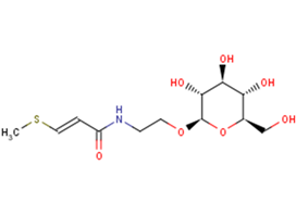 (E)-N-[2-(β-D-Glucopyranosyloxy)ethyl]-  Chemical Structure