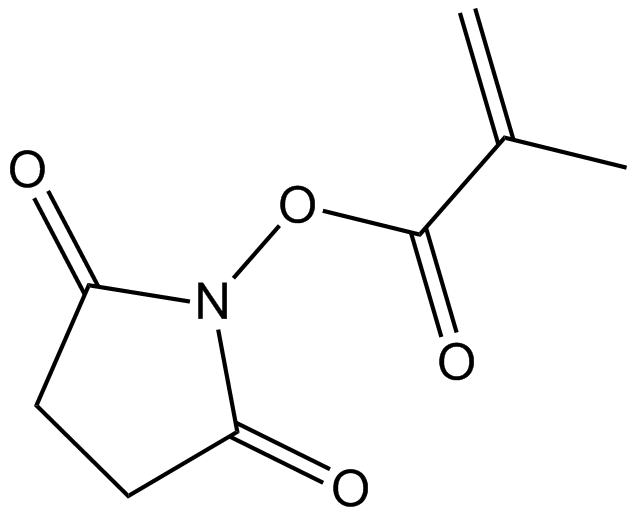 N-Succinimidyl Methacrylate 化学構造