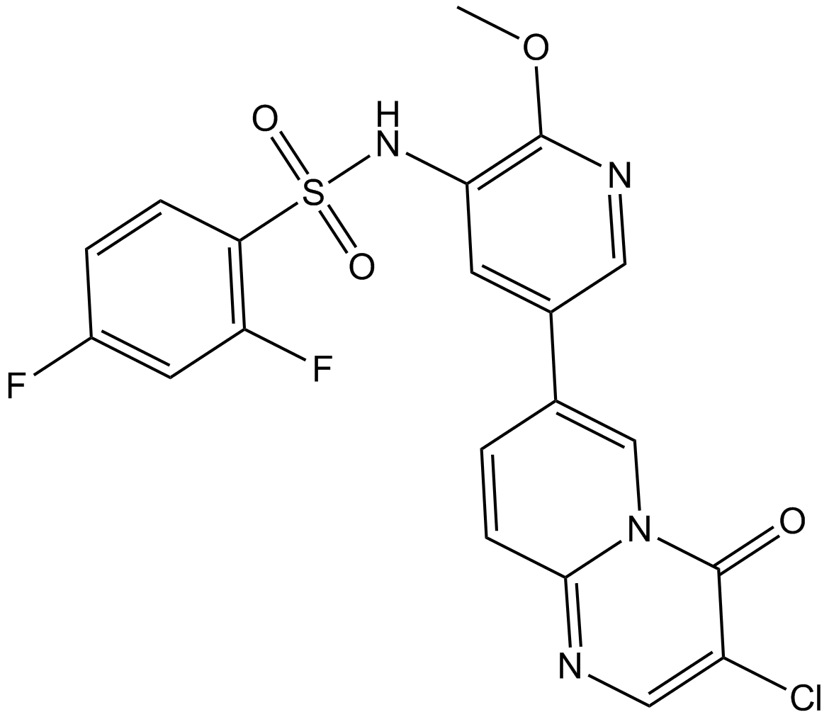 PI3K/mTOR Inhibitor-2  化学構造