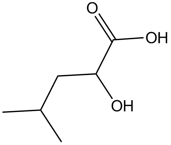  DL-Leucic Acid 化学構造