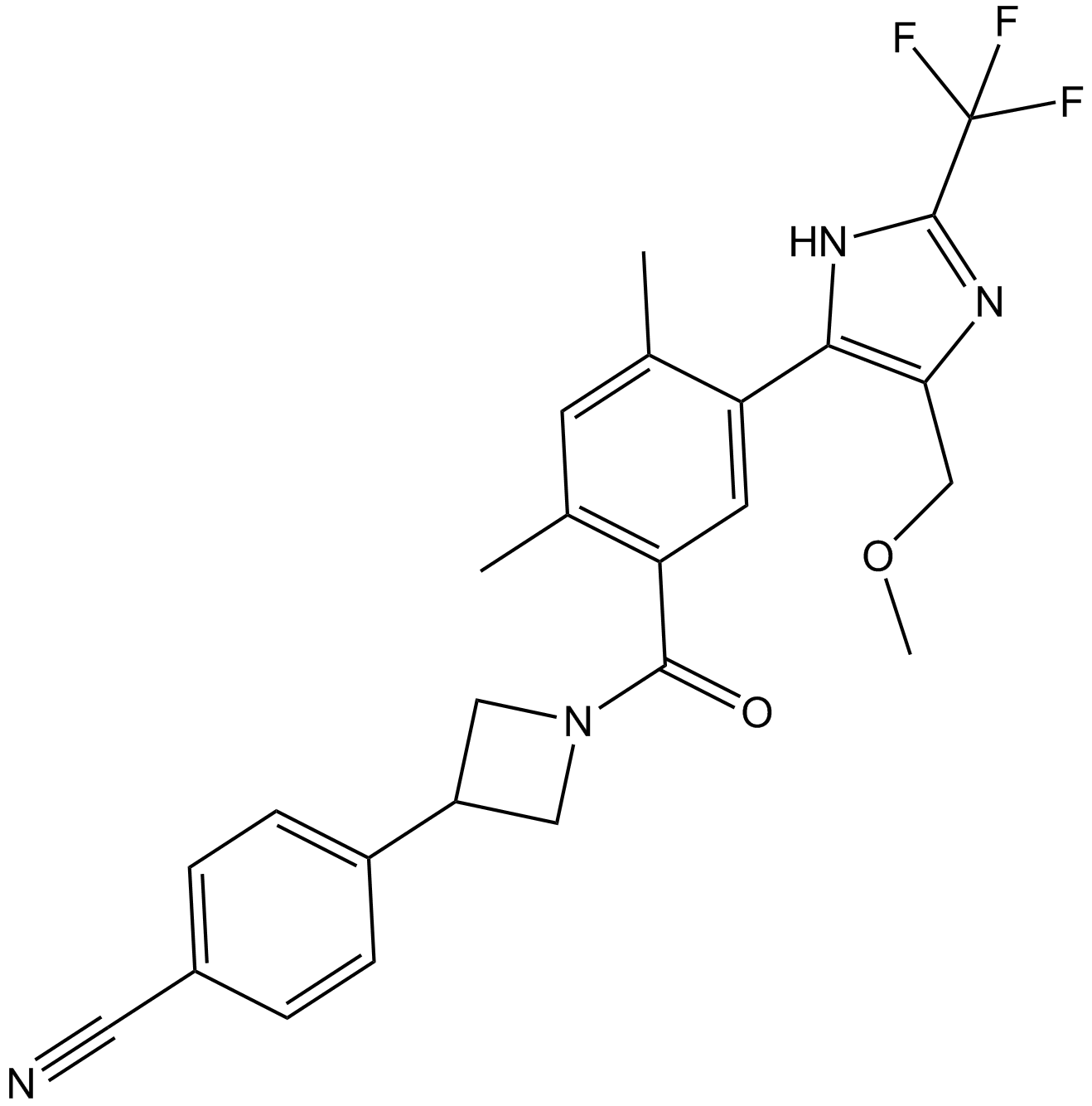 TVB-3664 化学構造