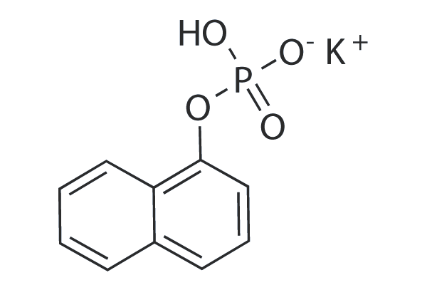 1-Naphthyl phosphate potassium salt Chemische Struktur