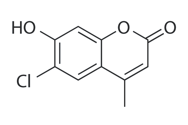 6-Chloro-7-hydroxy-4-methylcoumarin Chemical Structure