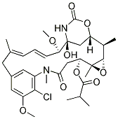Ansamitocin p-3 (Maytansinol isobutyrate, NSC292222)  Chemical Structure
