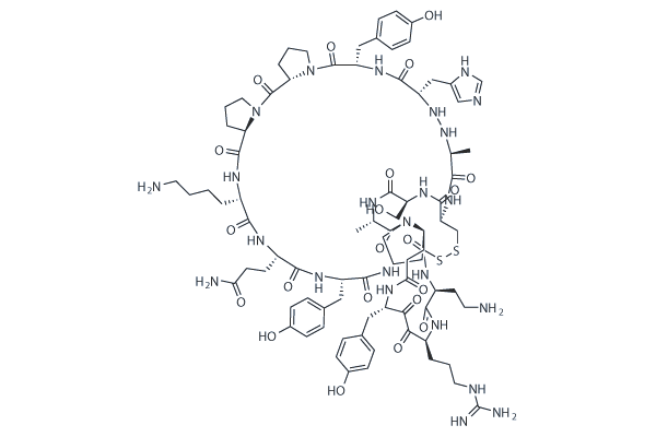 Balixafortide (POL6326) التركيب الكيميائي