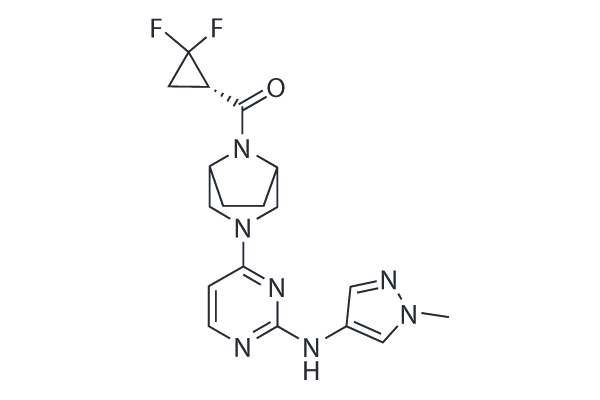 Brepocitinib (PF-06700841)  Chemical Structure