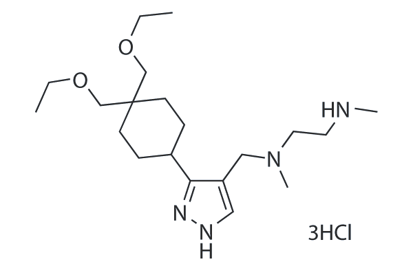 GSK3368715 (EPZ019997) 3HCl 化学構造