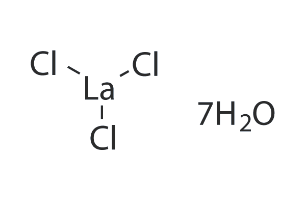 Lanthanum(III) chloride heptahydrate  Chemical Structure