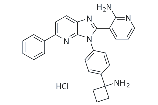 Miransertib (ARQ 092) HCl  Chemical Structure