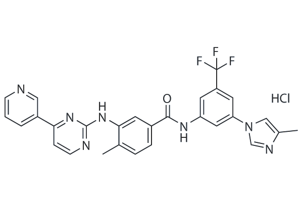 Nilotinib hydrochloride  Chemical Structure
