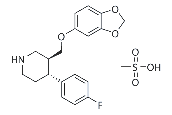 Paroxetine mesylate  Chemical Structure