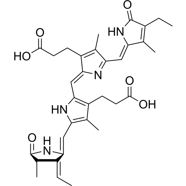 Phycocyanobilin  Chemical Structure