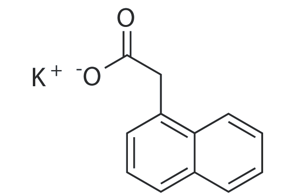 Potassium 1-Naphthaleneacetate 化学構造