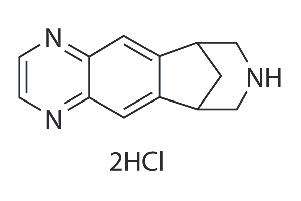 Varenicline (CP 526555) dihydrochloride  Chemical Structure