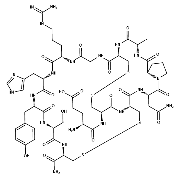 α-Conotoxin GI  Chemical Structure