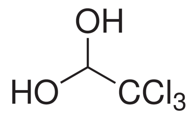 Chloral hydrate  Chemical Structure