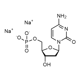 2′-Deoxycytidine 5′-monophosphate sodium salt  Chemical Structure