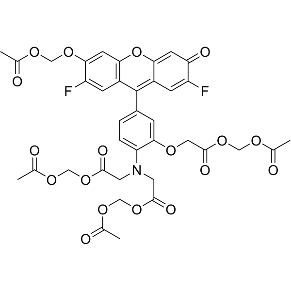 Mag-Fluo-4 AM Chemische Struktur