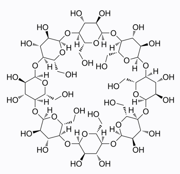 γ-Cyclodextrin Chemische Struktur