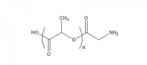 PLLA-NH2 (M.Wt 50-60k)  Chemical Structure