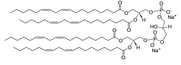 Cardiolipin (Heart, Bovine) (sodium salt) Chemical Structure