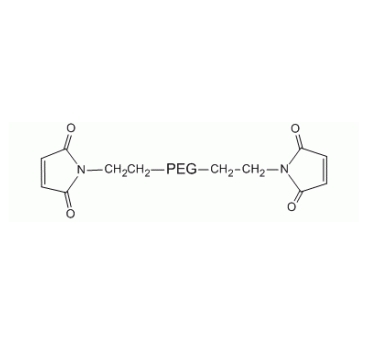 MAL-PEG-MAL (MW 20000 Da)  Chemical Structure