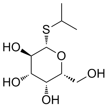 IPTG (Isopropyl β-D-thiogalactoside) Chemische Struktur