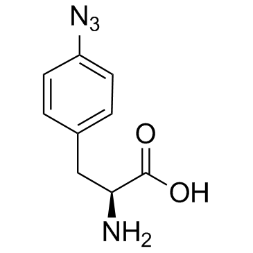4-Azido-L-phenylalanine (p-Azidophenylalanine)  Chemical Structure