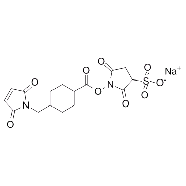 Sulfo-SMCC sodium 化学構造