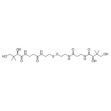 Pantethine (D-Pantethine) 化学構造