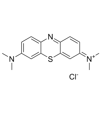Methylene Blue (Basic Blue 9) 化学構造