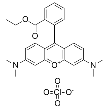TMRE (Tetramethylrhodamine ethyl ester perchlorate) التركيب الكيميائي