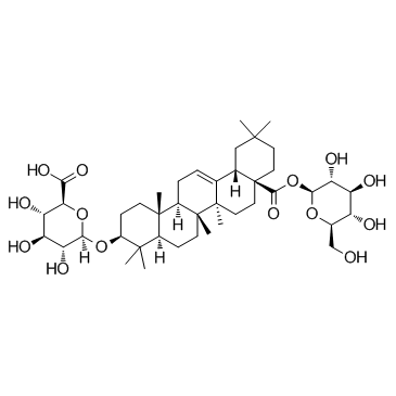 Chikusetsusaponin Iva (Calenduloside F) Chemical Structure