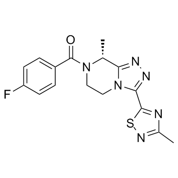 Fezolinetant (ESN-364) التركيب الكيميائي