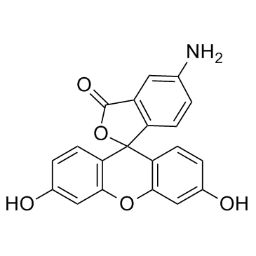 5-Aminofluorescein (5-AF) Chemische Struktur
