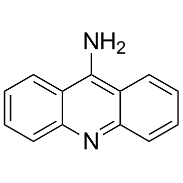 9-Aminoacridine (Aminacrine) 化学構造