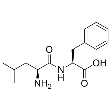 Leucyl-phenylalanine Chemical Structure