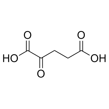 2-Ketoglutaric acid 化学構造