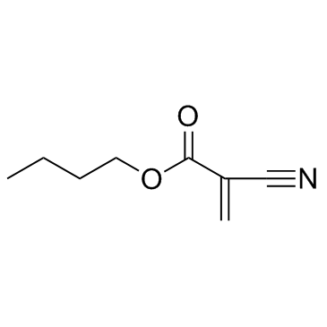 Enbucrilate (Butyl cyanoacrylate)  Chemical Structure