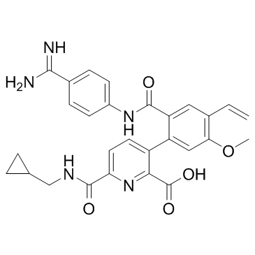 Avoralstat (BCX4161) Chemische Struktur