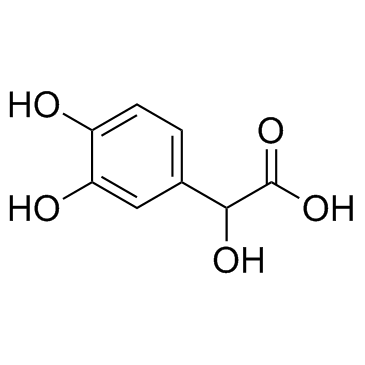3,4-Dihydroxymandelic acid Chemische Struktur