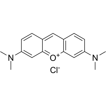 Pyronin Y (Pyronine G) 化学構造