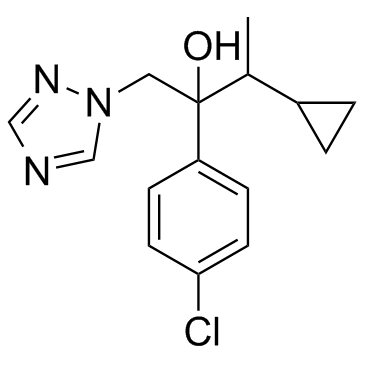 Cyproconazole التركيب الكيميائي