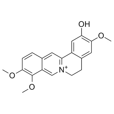 Columbamine (Columbamin) Chemische Struktur