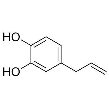 4-Allylcatechol (4-Allylpyrocatechol) Chemische Struktur