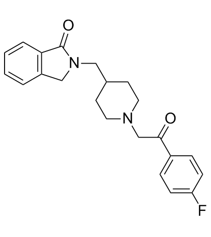Roluperidone (CYR-101) 化学構造