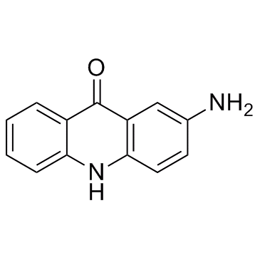 2-Aminoacridone 化学構造
